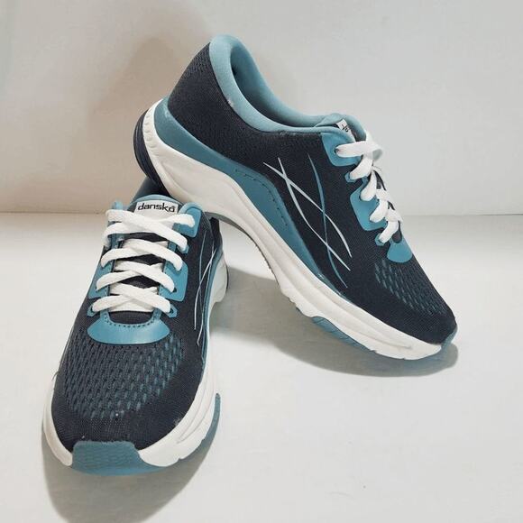 Dansko Pace Navy Mesh Sneakers Size 6.5 - Picture 8 of 12